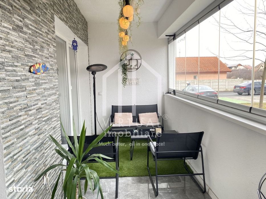 Apartament cu 3 camere, 71mp utili+balcon 12mp, loc de parcare