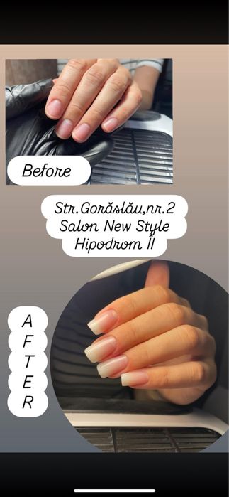 Servicii Manichiura Sibiu /Unghii cu gel