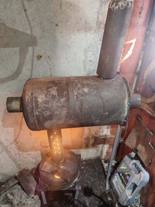 Печка на отработке