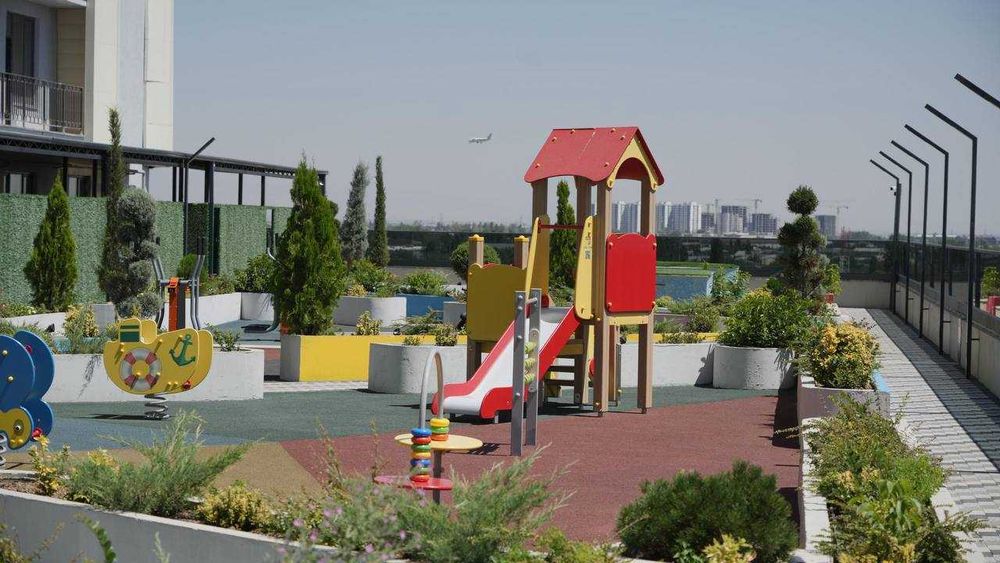 Яккасаройда Prestiga Garden нов. сотилади. 14-кават Под кляч. 57 кв.м