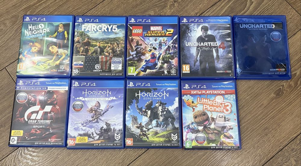 Игры для ps4 (подходят и для ps5)