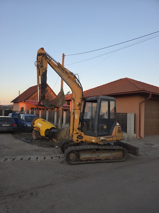 Case CK 52 Miniexcavator incarcator