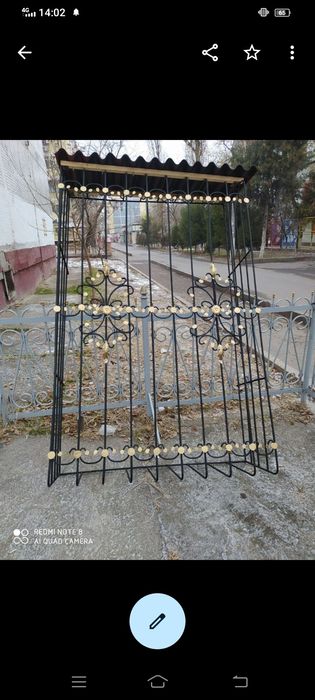 Biz temirdan baland itajlarga kazirok va reshotkalar yasymiz ishimizga