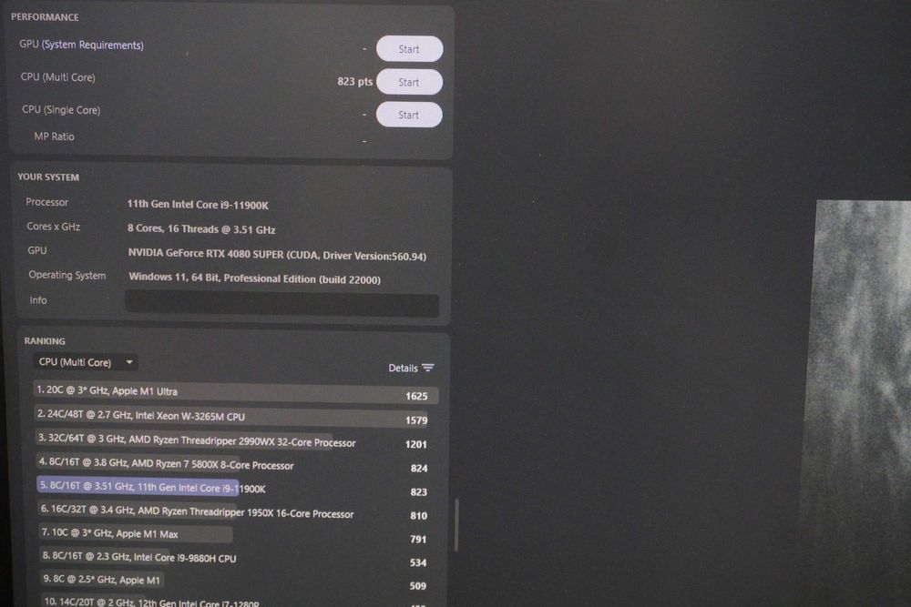 Процесор CPU intel core i9 11900K - 8c/16t, 125W, LGA 1200, 5.3Ghz / вкл. ДДС