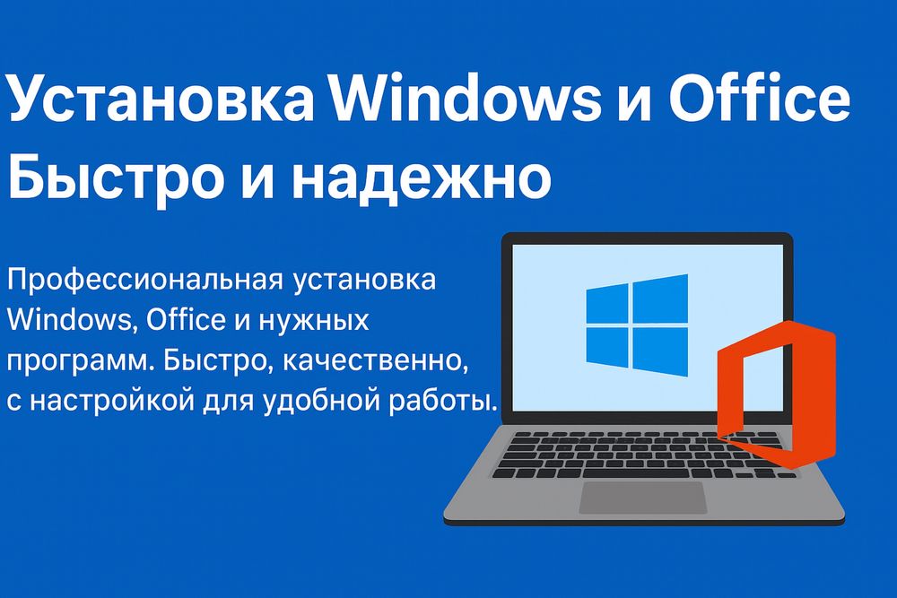 Установка Windows и Office | Быстро и надёжно