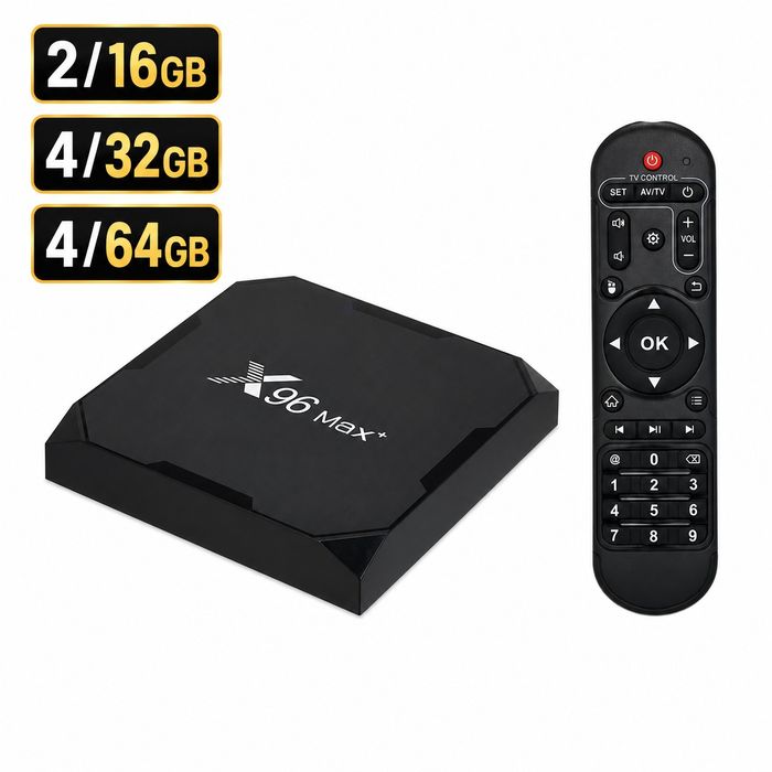 X96 Max+ Smart TV Box (Amlogic S905X3 / 2GB RAM / 16GB ROM)

О‌ддий те