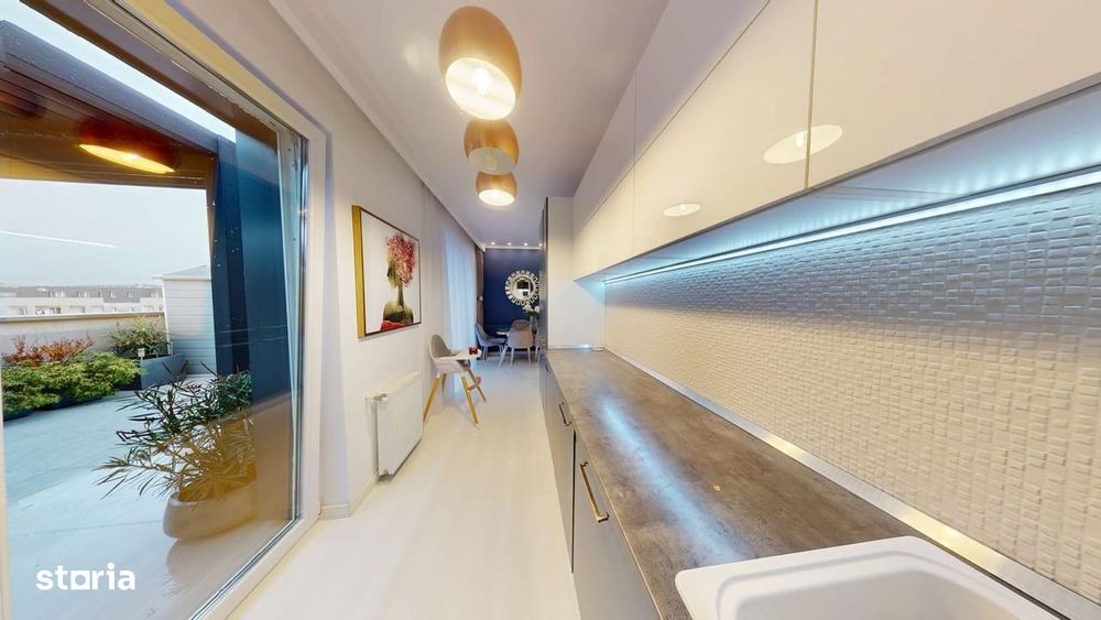 Penthouse 3 camere ELEGANT cu terasă deosebită in zonă Centrală, Sibiu