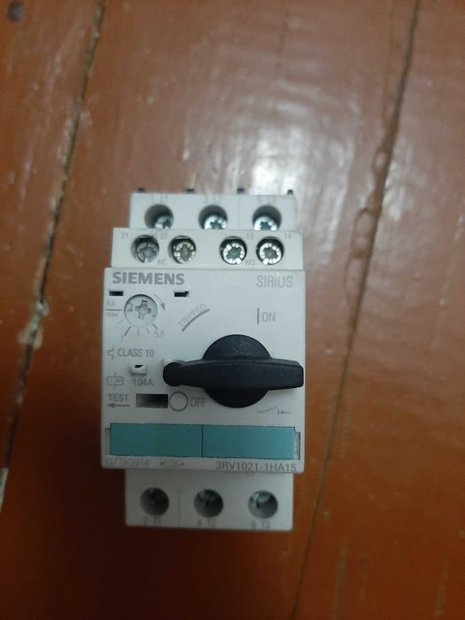 Siemens пускател выключател