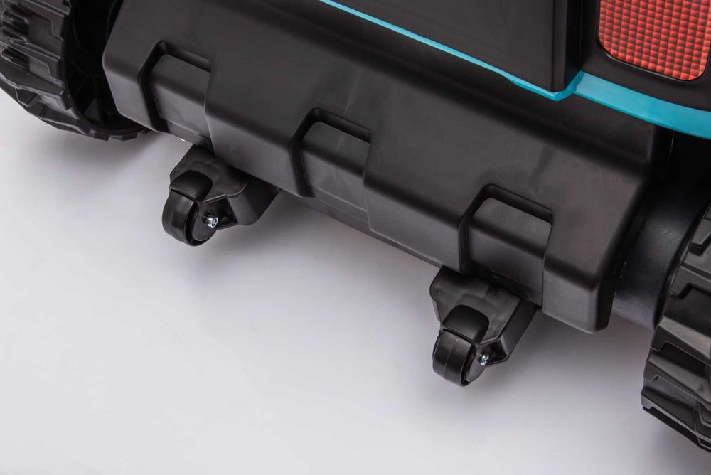 Excavator electric Kinderauto X7 2x 55W 12V-12Ah, scaun tapitat, Blue