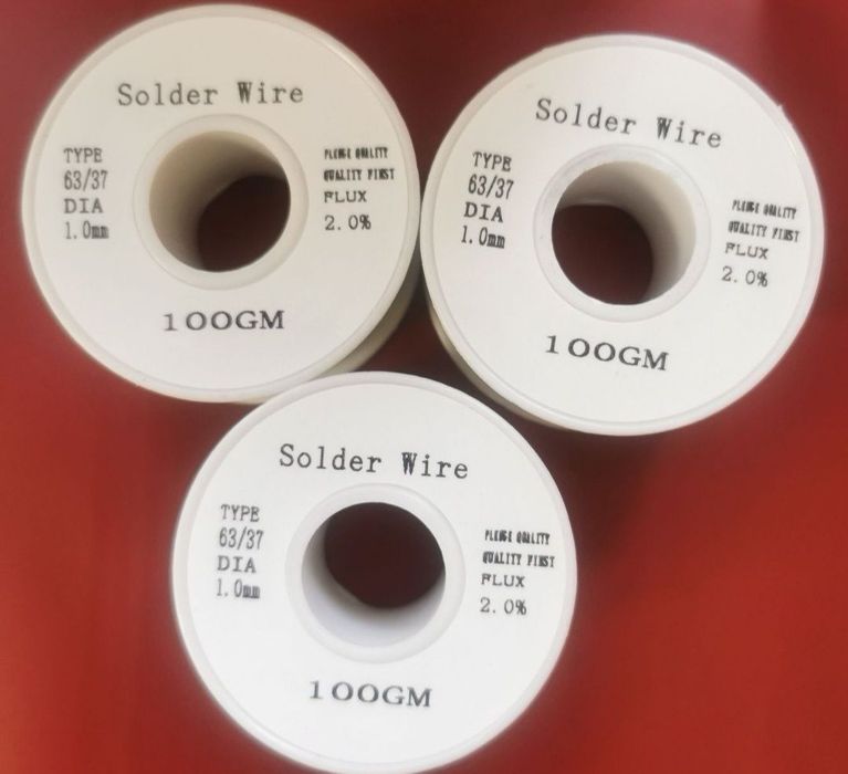 Качествен тинол за запояване 1 мм. Тинола е а съотношение 63/37