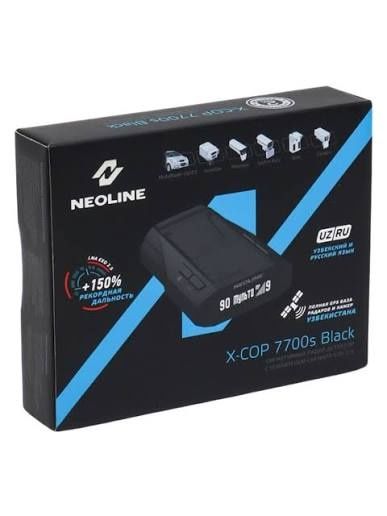 Antiradar neoline 7700s bleck yangi ochilmagan