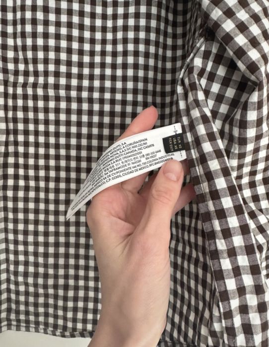 Camasa in carouri Massimo Dutti