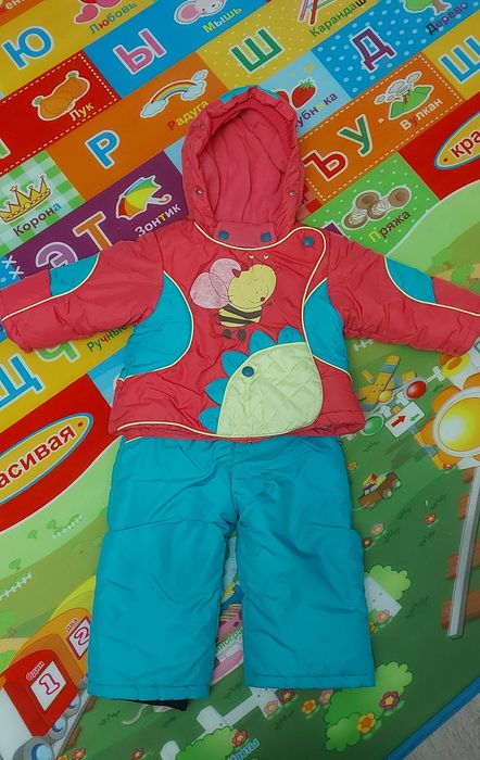 Зимний комбинезон на девочку