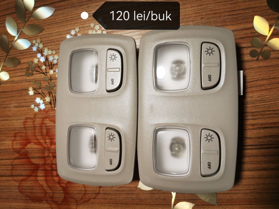 Priza USB, Lampă torpedou, Antena radio codita, plafoniere, twitere