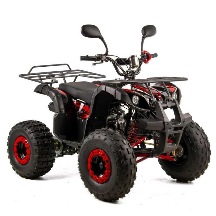 Atv copii XTR 006 Phyton, roti 8 inch, 125cc,4 timpi, 1+1, negru/rosu