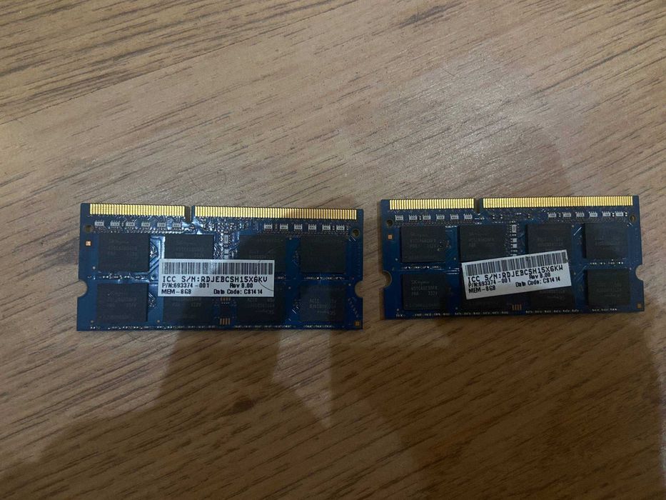 RAM памет 16гб за лаптоп DDR3L 1600Мгц