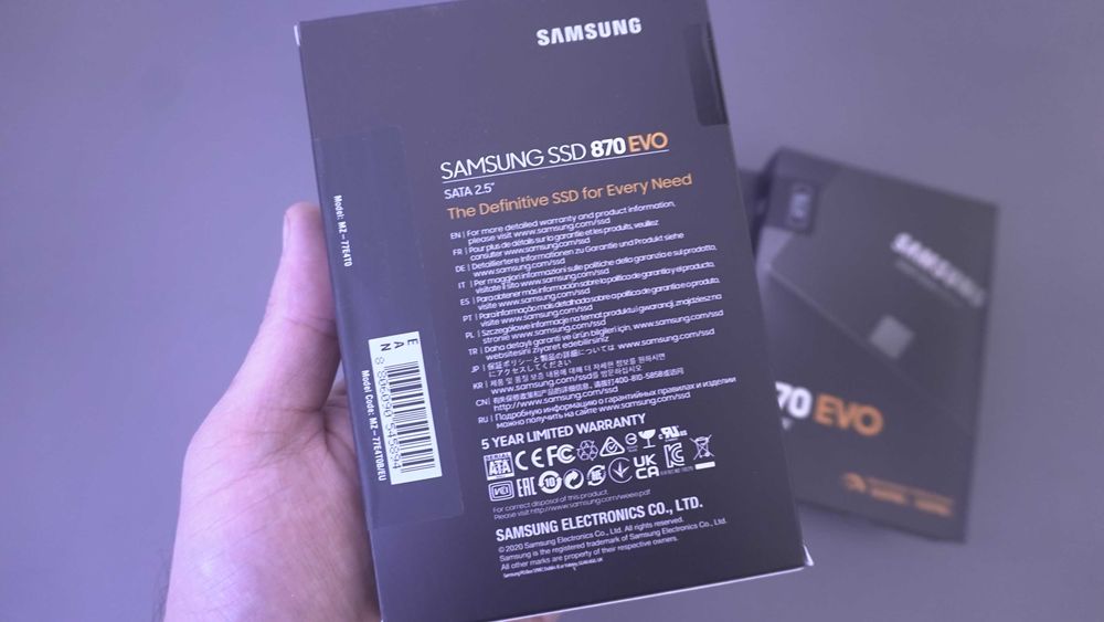 Samsung 870 EVO 2.5 4TB SATA3 - нови надеждни SSD