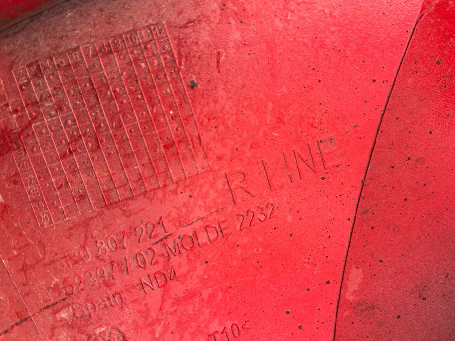 Броня VW Polo 2010 R-line 2бр.