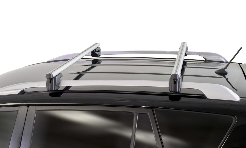 Bare transversale Menabo Sherman Silver XL pentru bare longitudinale