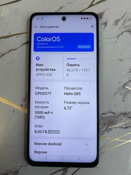 Oppo a58 продам 128