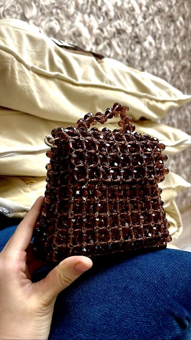 Сумка из чешского хрусталя