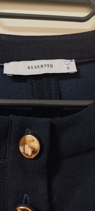 Тъмно синя рокля на Reserved размер С