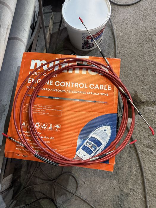 Троса газ-реверс,Multiflex,13ф(2,98м),2шт новые