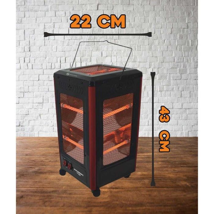 Електрически радиатор Hausberg HB-8802NG, 2200W