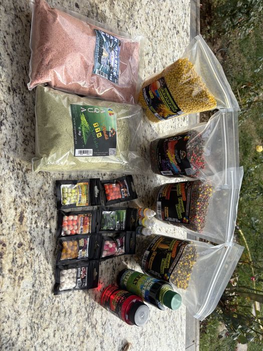 Nada pescuit, peleti pescuit, pop-up pescuit si aditiv