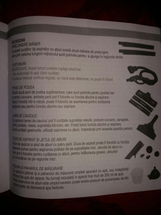 Aspirator multifunctional cu aburi AML ML-SV093S!