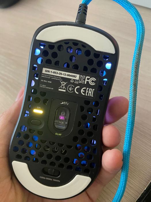 Мышка xtrfy m42 rgb