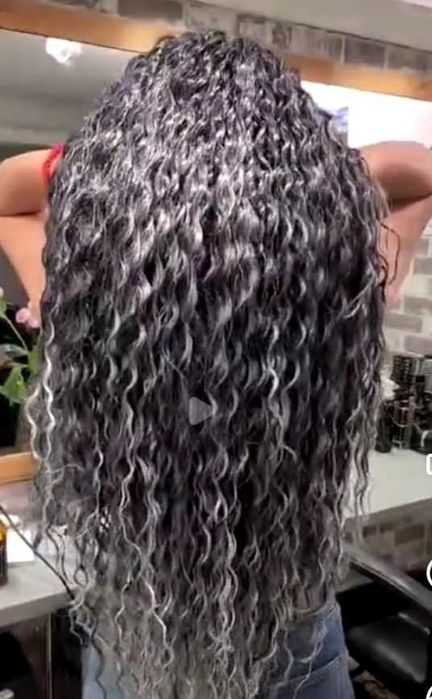 Афро къдрици Омбре НОВИ