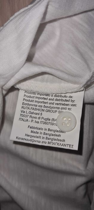 Men Tshirt - M white - Be Board - cu eticheta