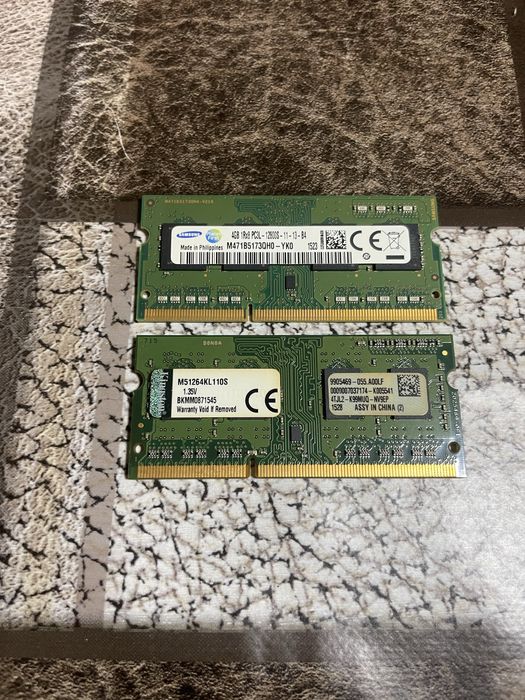 Рам памет 2x4GB DDR3 12800S