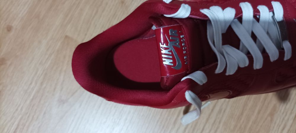 Nike Air Force 1 Low 07 LV8 Woven Gym Red