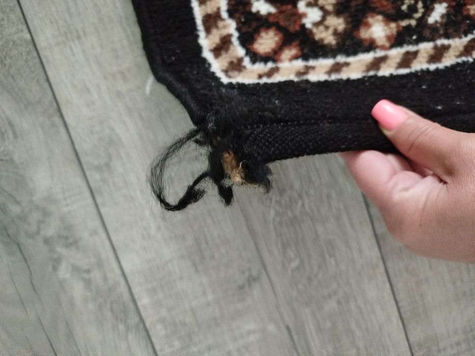 Персийски килим със забележки