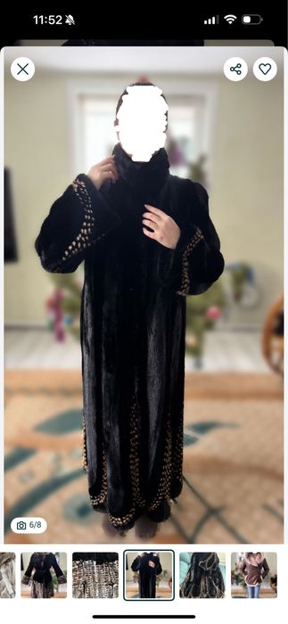 Продам шубу норковую