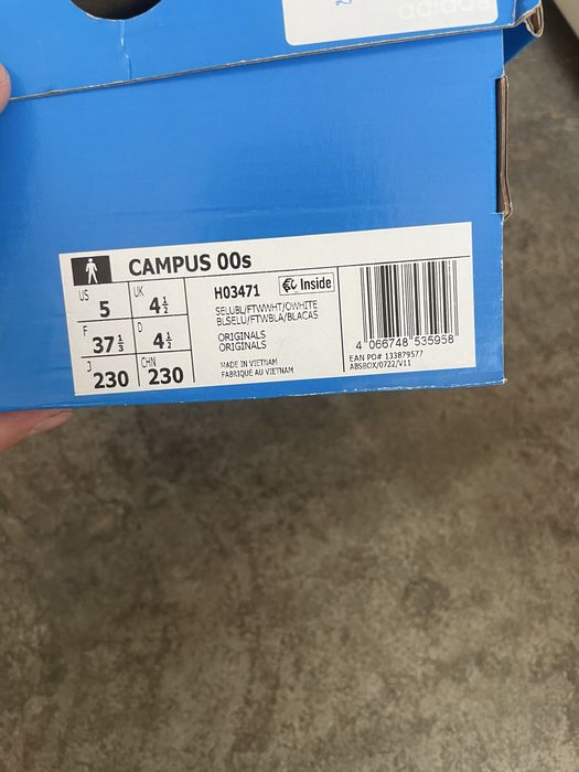 Adidas Campus Lucid Blue