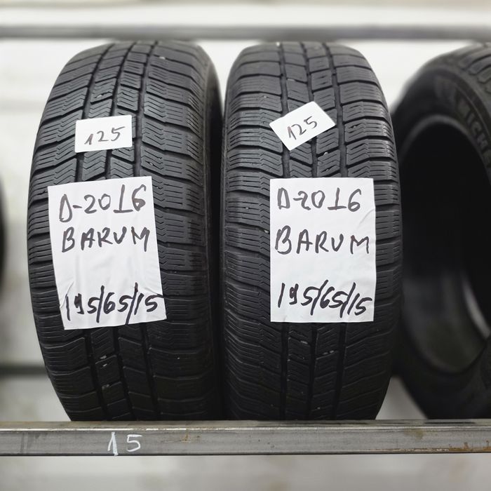2×195/65/15 M+S BARUM .Stare excelenta.125 lei