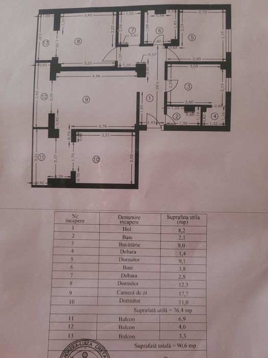 Apartament 4 camere decomandate, etaj 1, zonă excelentă – renovat 2025
