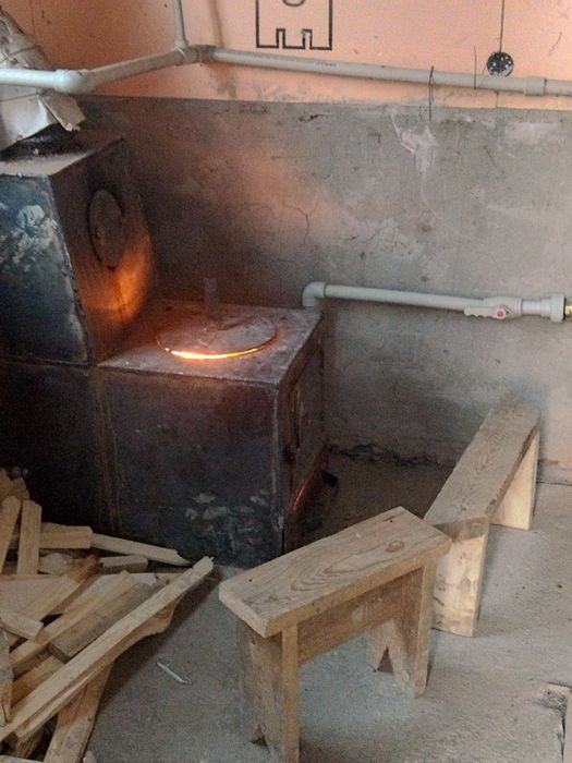 Продам печь с трубой 50 тысяч тг