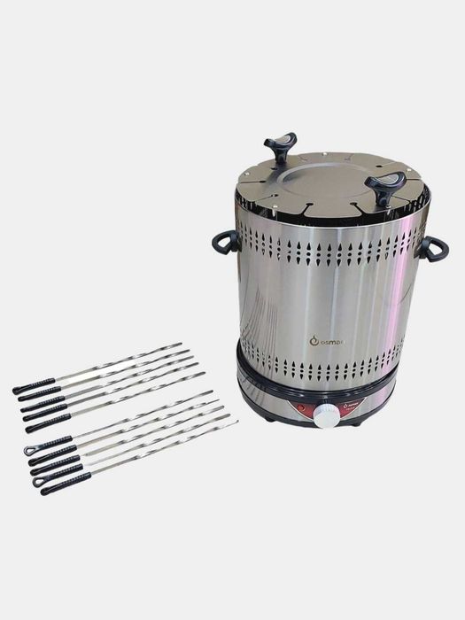 Электрическая шашлычница, 10 шампуров Osman OS-010 Турецкий бренд.