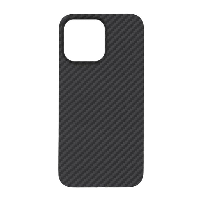 Калъф Genuine Carbon Apple iPhone 14/Pro/Pro Max / с отворена камера/