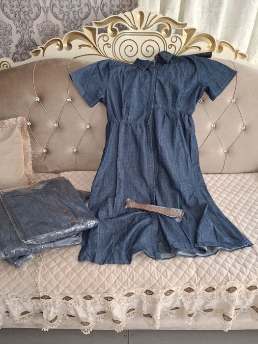 Джинсовые платье