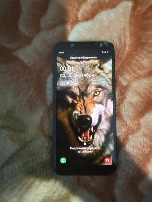 Samsung A6 в рабочем состоянии