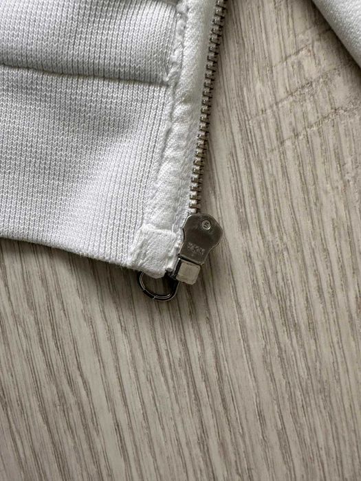 Мъжки суичър с цип Stone Island, лек плетен, размер L