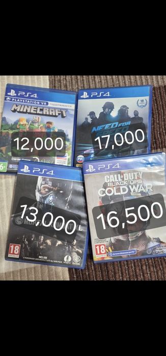 Игры на PlayStation4