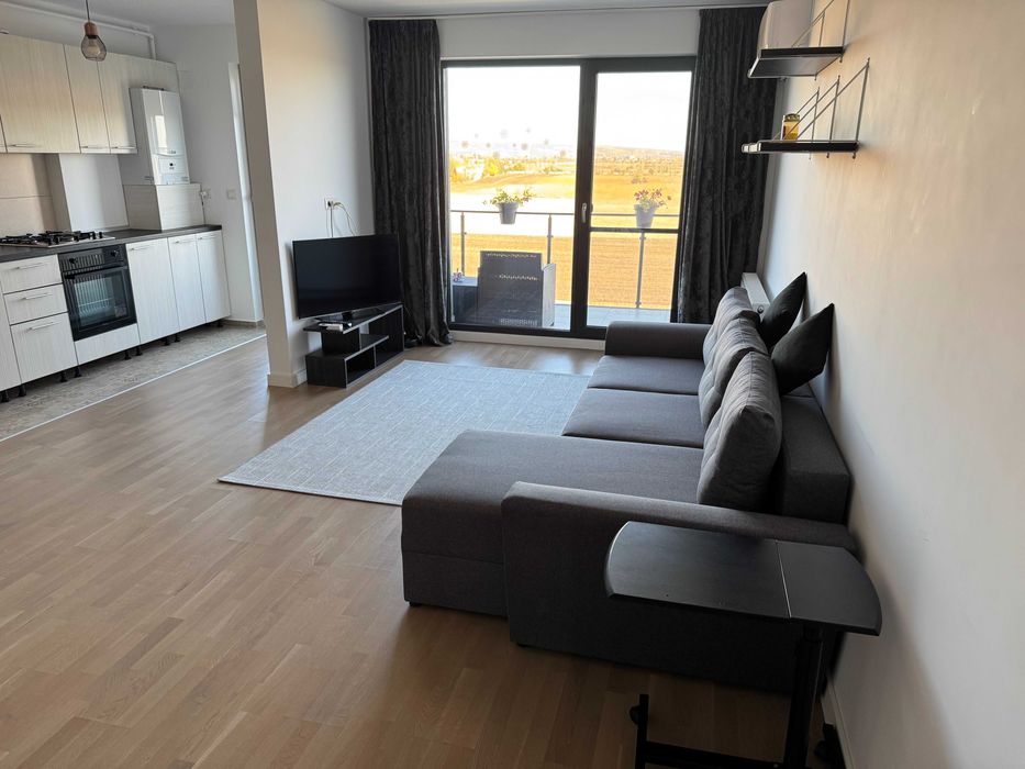 Proprietar vand apartament nou, mobilat si utilat, cu loc de parcare in MRS Village