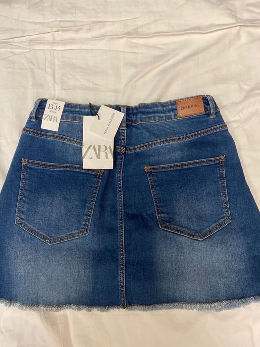 джинсовая юбка ZARA