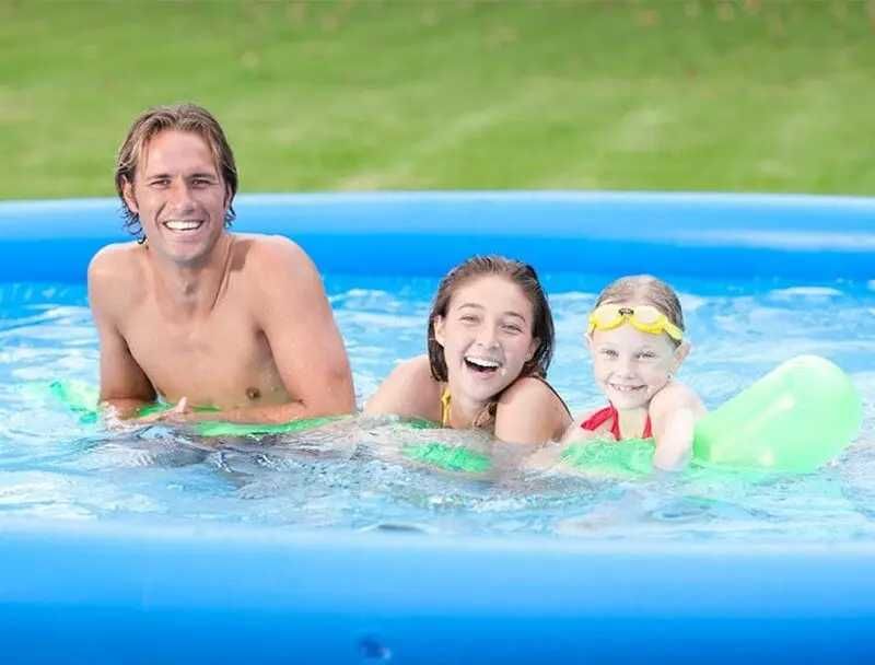 СКИДКА! Бассейн надувной Intex Easy Set 28110, 244х76см, 2419л